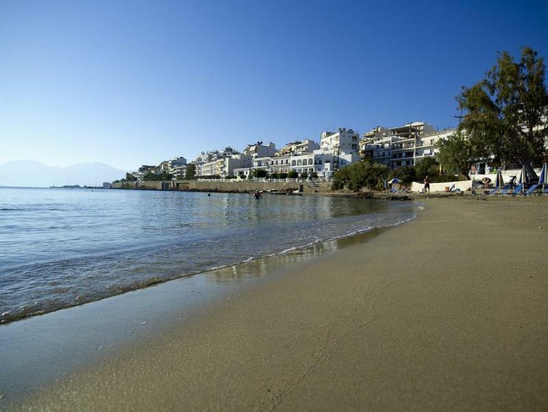Stunning Seaview Town Apartment アイオス・ニコラオス エクステリア 写真