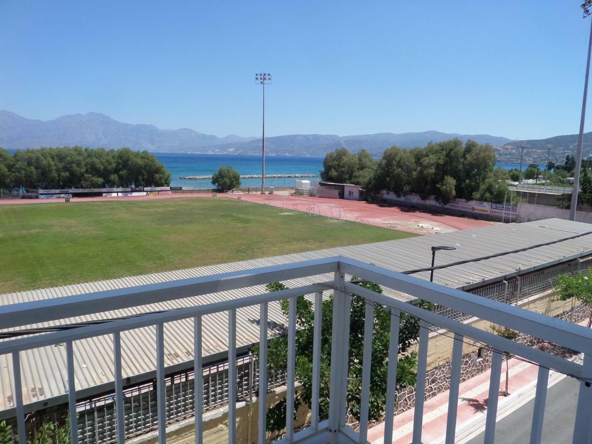 Stunning Seaview Town Apartment アイオス・ニコラオス エクステリア 写真